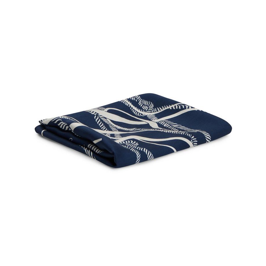 TOMMY HILFIGER TOMMY SCRIPT Foulard en soie imprimé corde  