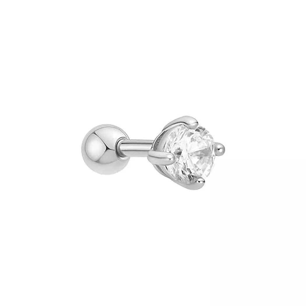 ANIA HAIE - Einzelohrstecker, Ear Edit, One Size, Silber