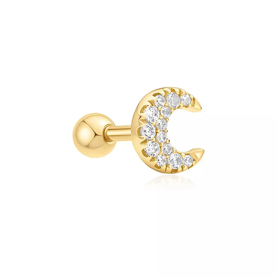 ANIA HAIE - Einzelohrstecker, Ear Edit, One Size, Goldfarben 3