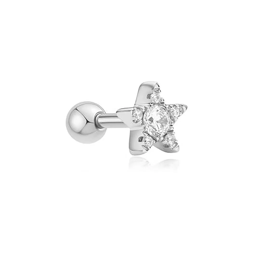 ANIA HAIE - Einzelohrstecker, Ear Edit, One Size, Silber 2