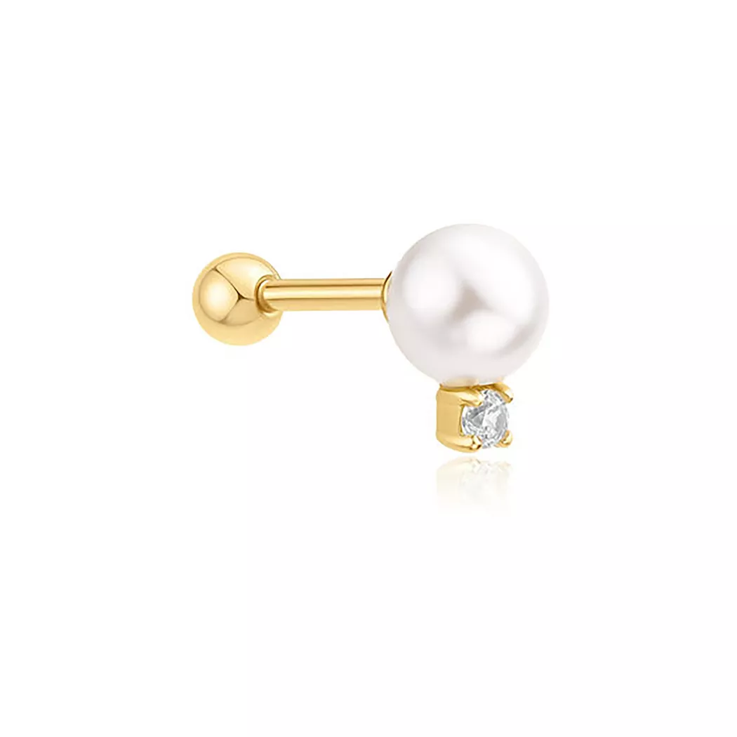 ANIA HAIE - Einzelohrstecker, Ear Edit, One Size, Goldfarben 4