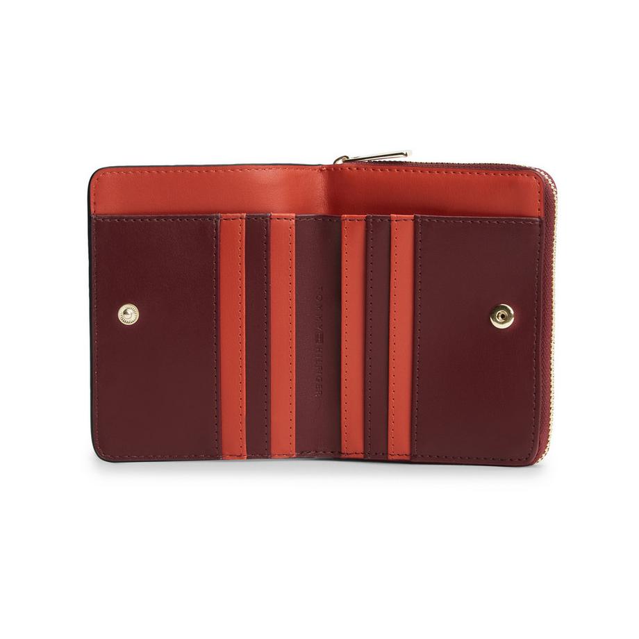 TOMMY HILFIGER TH ICON Kleines Portemonnaie mit Reissverschluss  