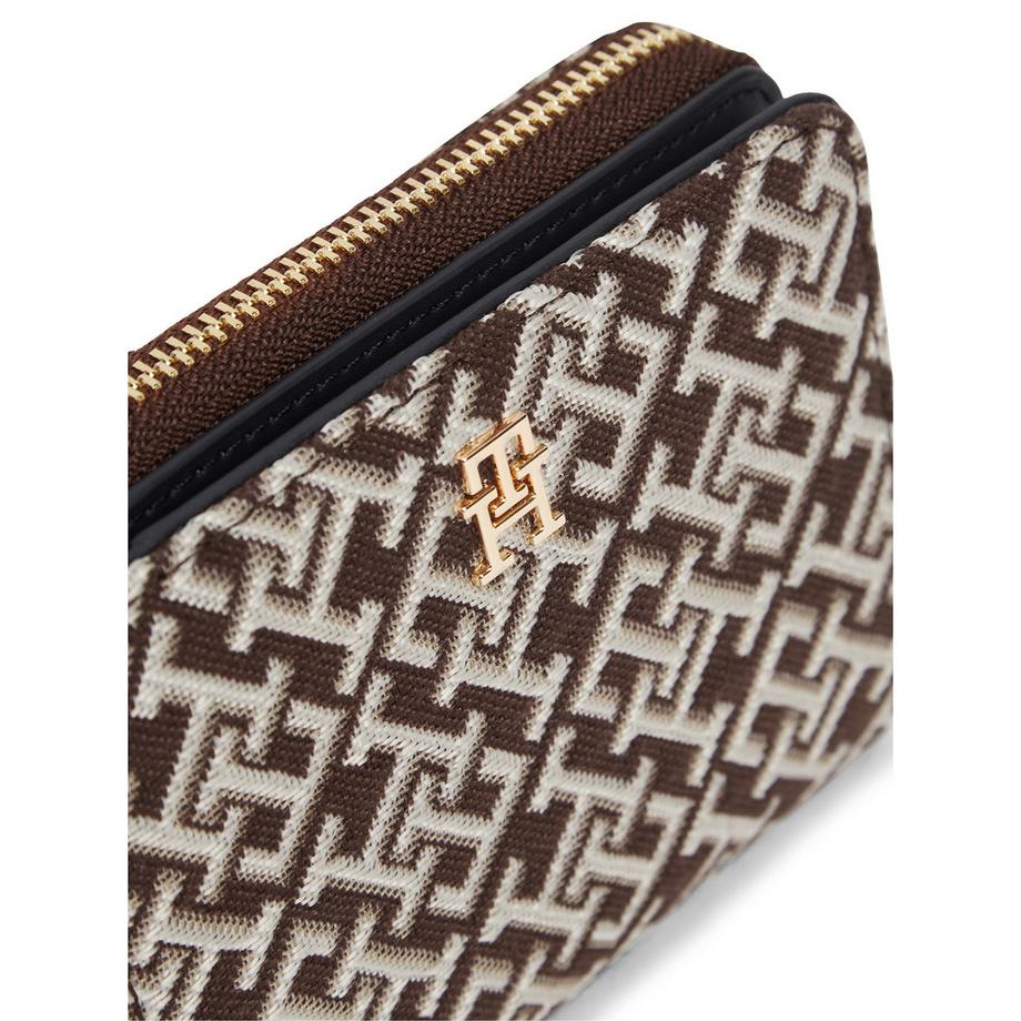 TOMMY HILFIGER TH ICON Monogramm Reissverschluss Portemonnaie  