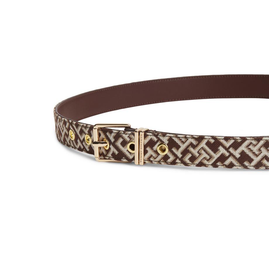 TOMMY HILFIGER TH SQUARE Monogramm Gürtel  