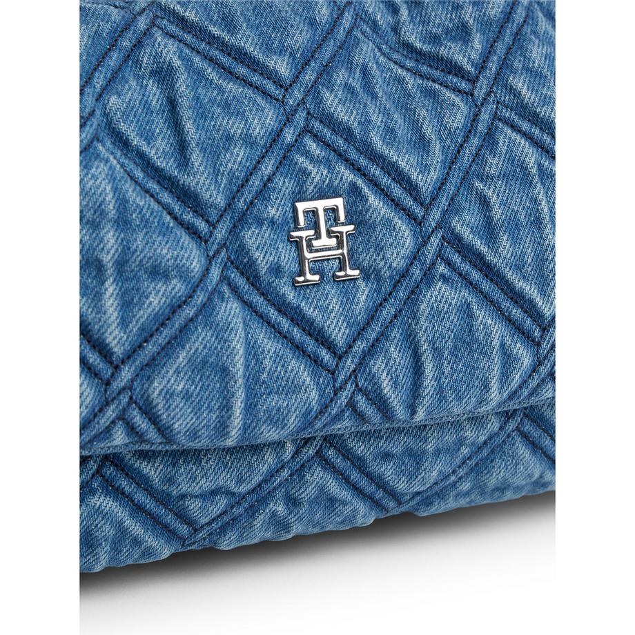TOMMY HILFIGER TH FEMININE Sac à bandoulière en denim matelassé  
