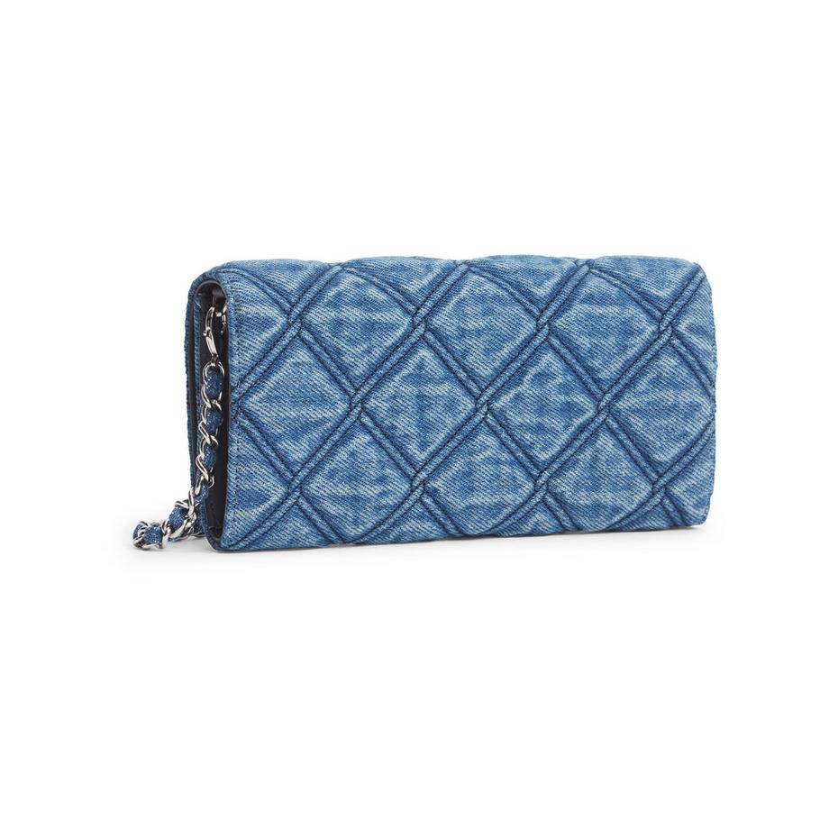 TOMMY HILFIGER TH FEMININE Gesteppte Denim Mini Bag  