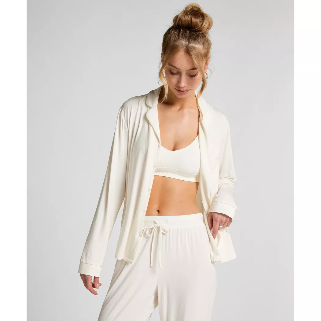 Hunkemöller - Lederblouson, für Damen, Weiss, Größe S