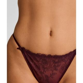 Hunkemöller Perizoma string in mesh ricamato floreale  