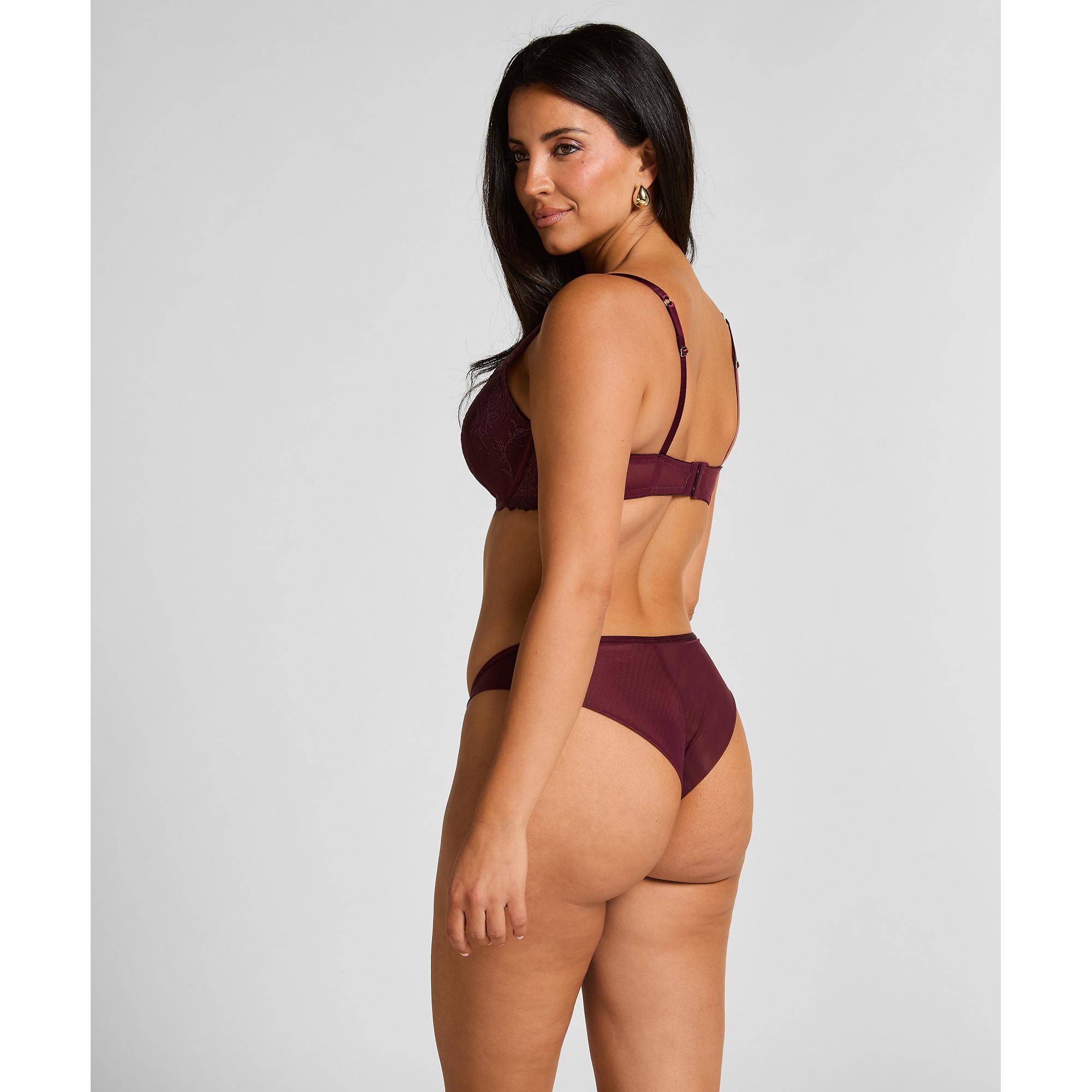 Hunkemöller Slip Cheekini Tai Fleurs Maille  