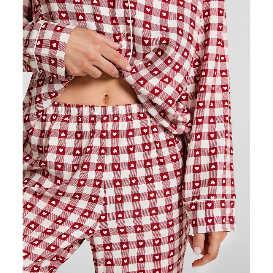 Hunkemöller Ensemble Pyjama en Sergé  