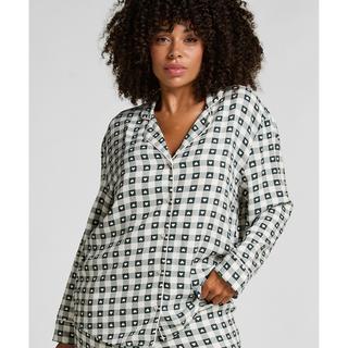 Hunkemöller Ensemble Pyjama Sergé Manches Longues  