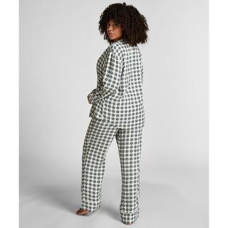 Hunkemöller Ensemble Pyjama Sergé Manches Longues  
