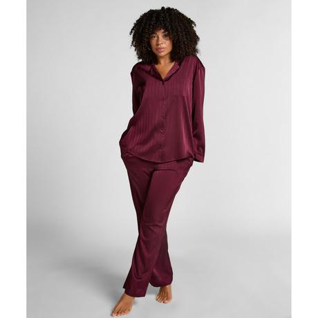 Hunkemöller Pantalon de pyjama en satin à rayures  