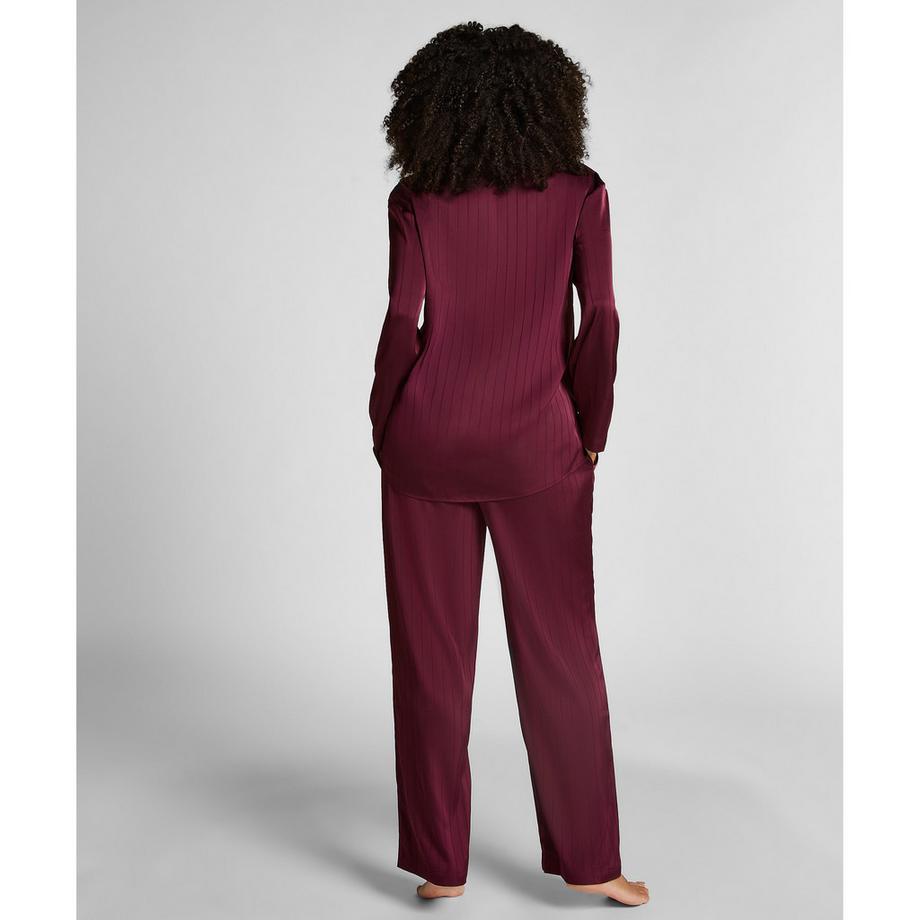 Hunkemöller Nadelstreifen Satin Pyjama Hose  