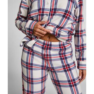 Hunkemöller Pigiama Set Maniche Lunghe Quadri  