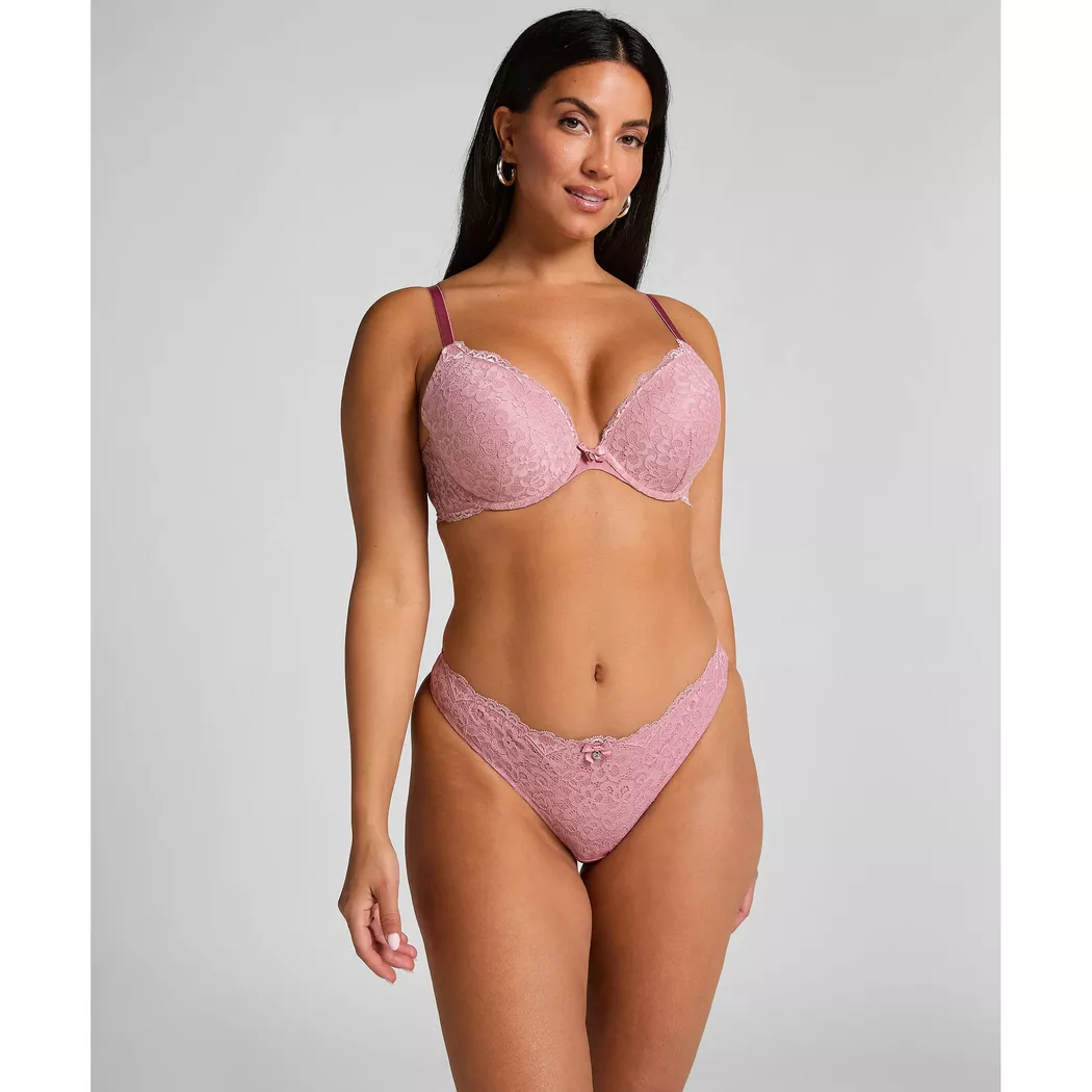 Hunkemöller - String, für Damen, Pink, Größe M