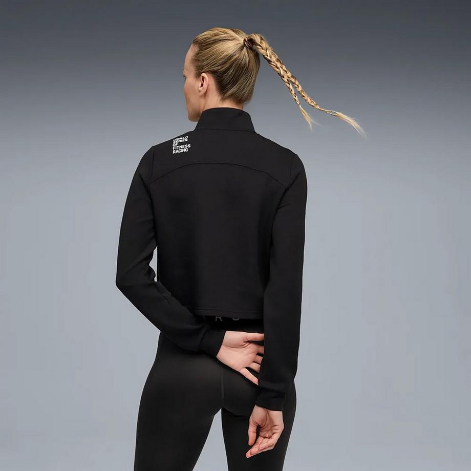 PUMA W PUMA x HYROX CLOUDSPUN 1/4 ZIP Veste de survêtement 