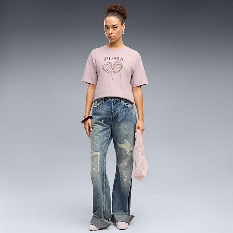 PUMA GRAPHICS Relaxed Charm Tee T-shirt 