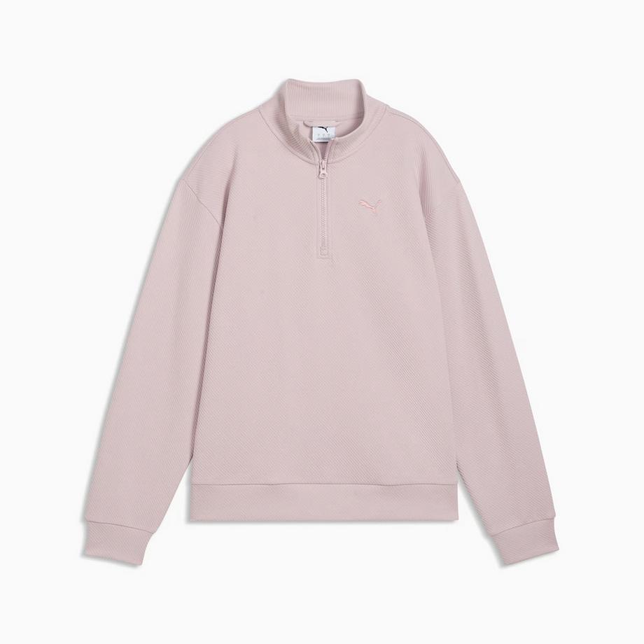 PUMA ESS ELEVATED Standard Half-Zip Sweat-shirt 