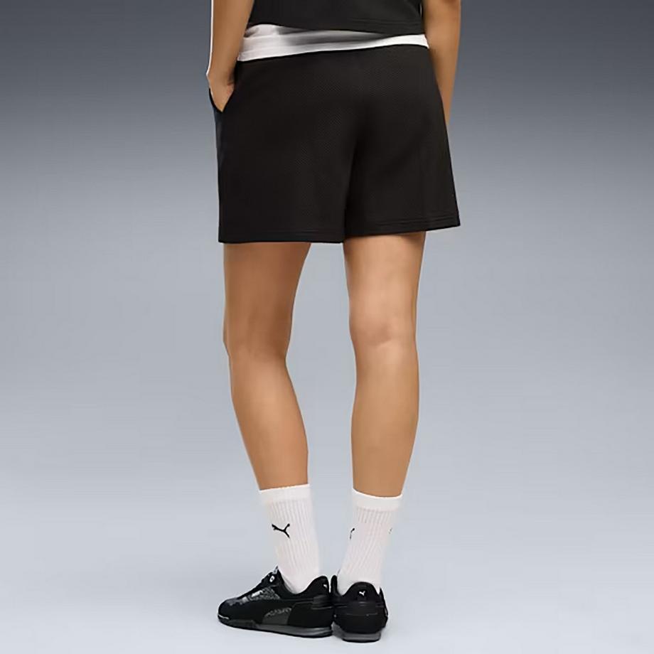 PUMA ESS ELEVATED High-Rise A-Line Shorts Shorts 