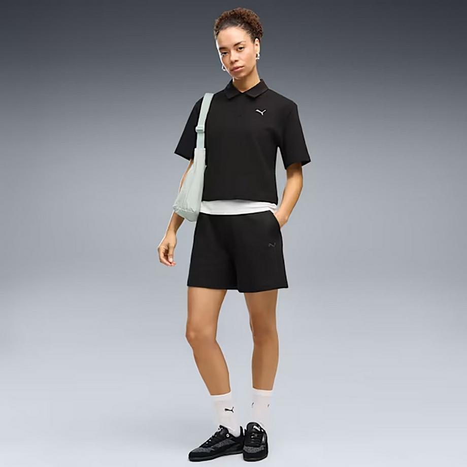 PUMA ESS ELEVATED High-Rise A-Line Shorts Shorts 