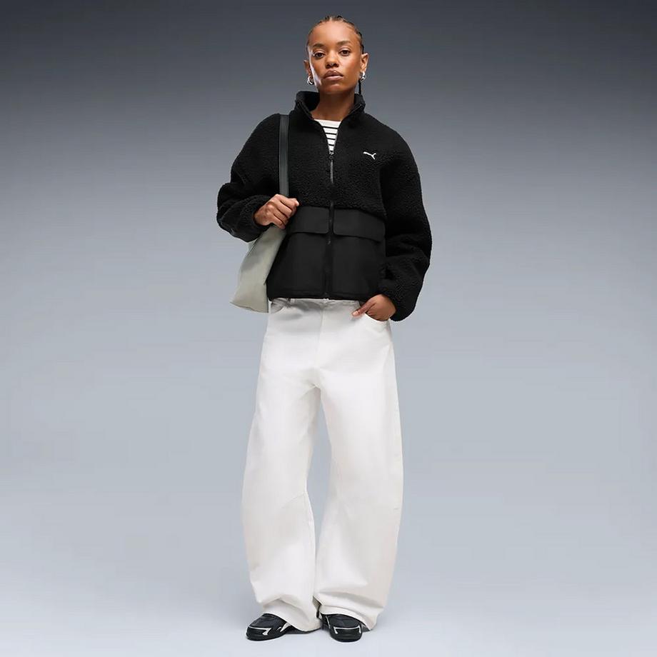 PUMA Re:Fibre Sherpa Jacket W Jacke 