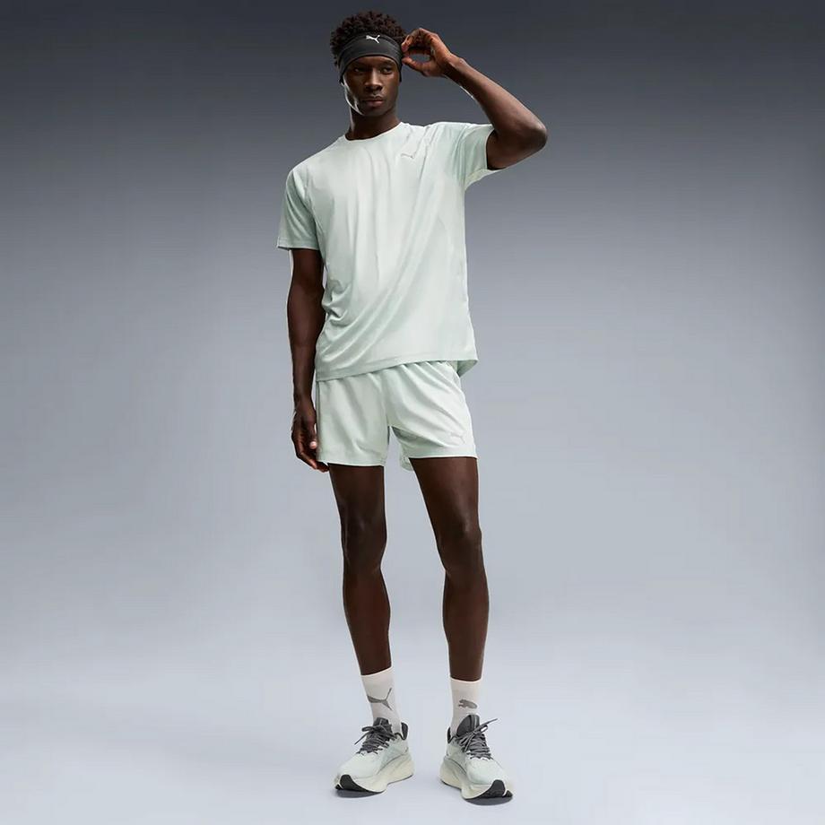 PUMA M Run Velocity AOP Tee T-Shirt 