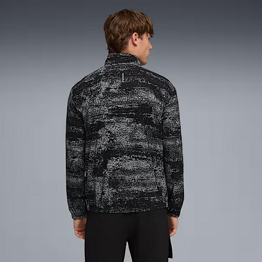 PUMA M RUN VELOCITY AOP WOVEN JACKET Veste de survêtement 