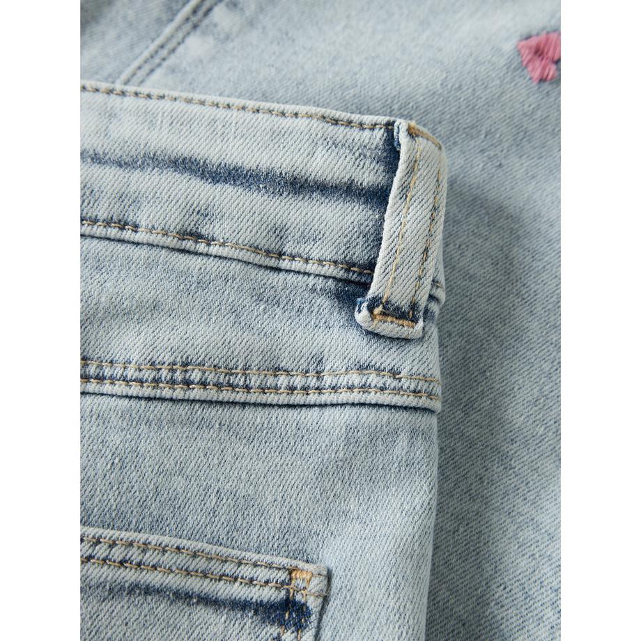 Name It Jean Wide Fit Broderie Coeur  