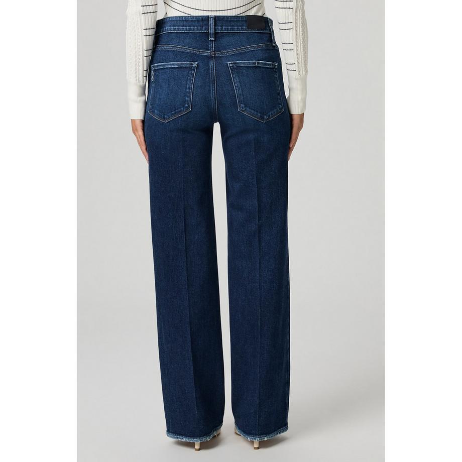 PAIGE Jeans Taille Haute Coupe Droite  