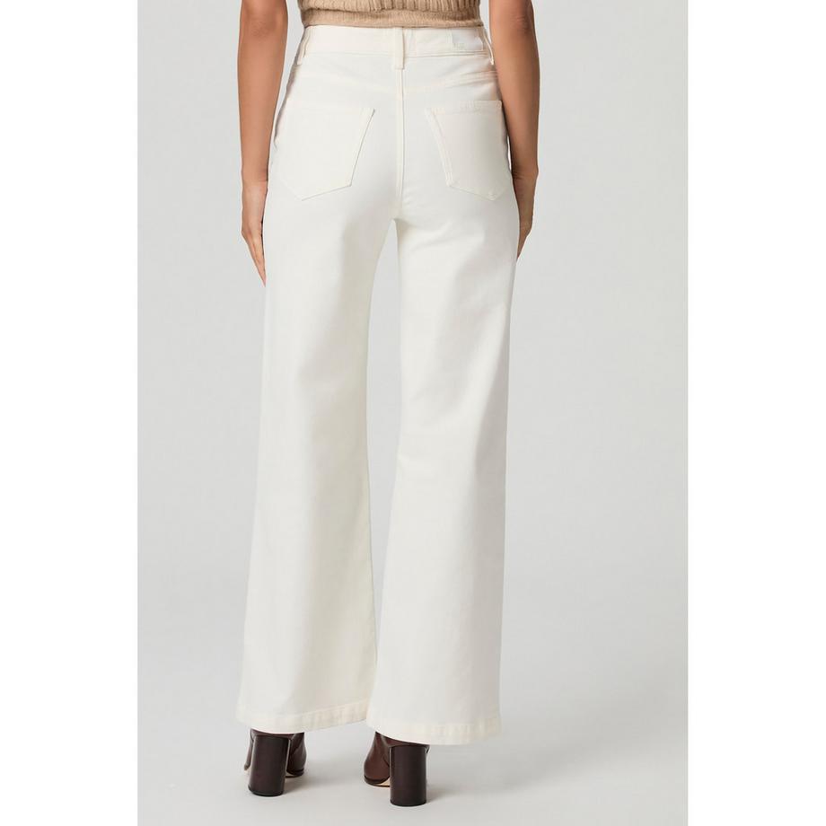 PAIGE High Waist Straight Leg Relaxed Fit Jeans  