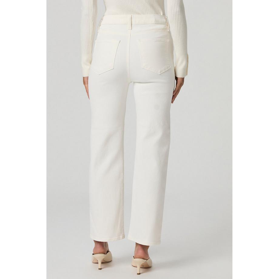 PAIGE High Waist Straight Leg Jeans  