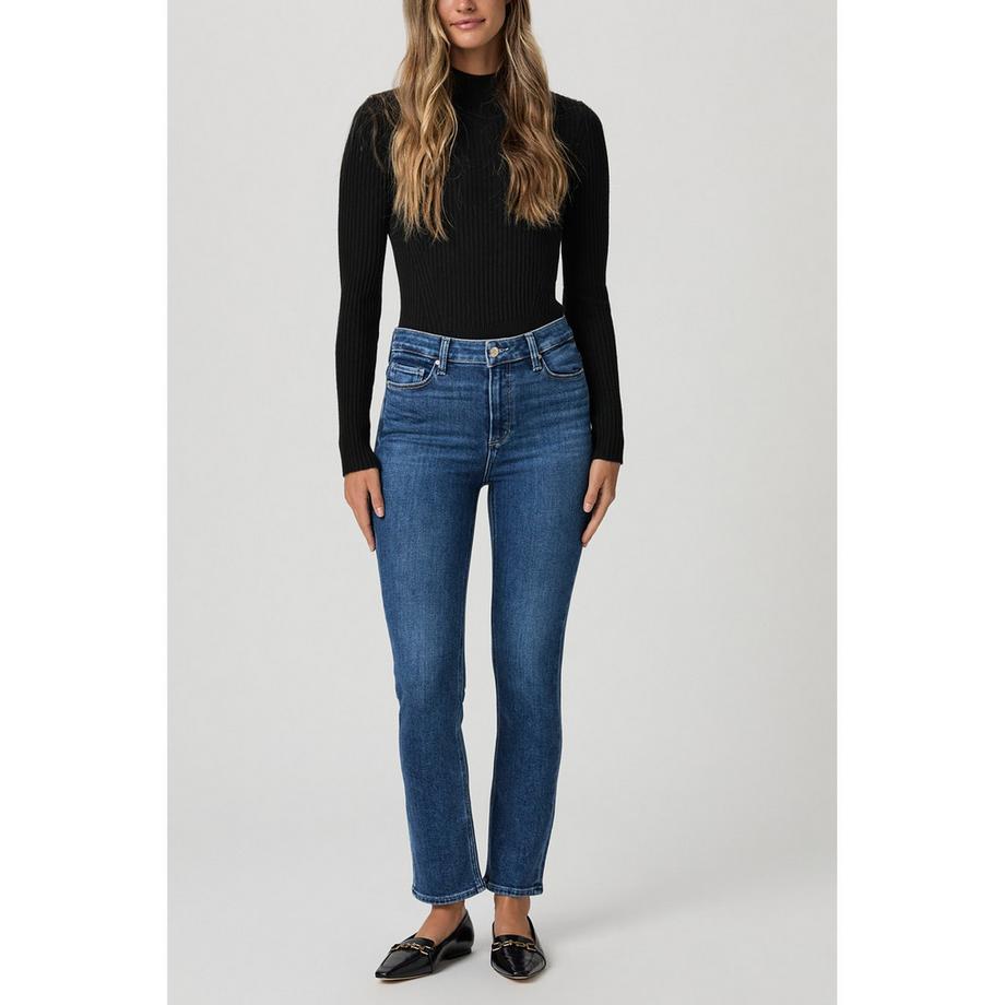PAIGE Jeans Taille Haute Coupe Droite  