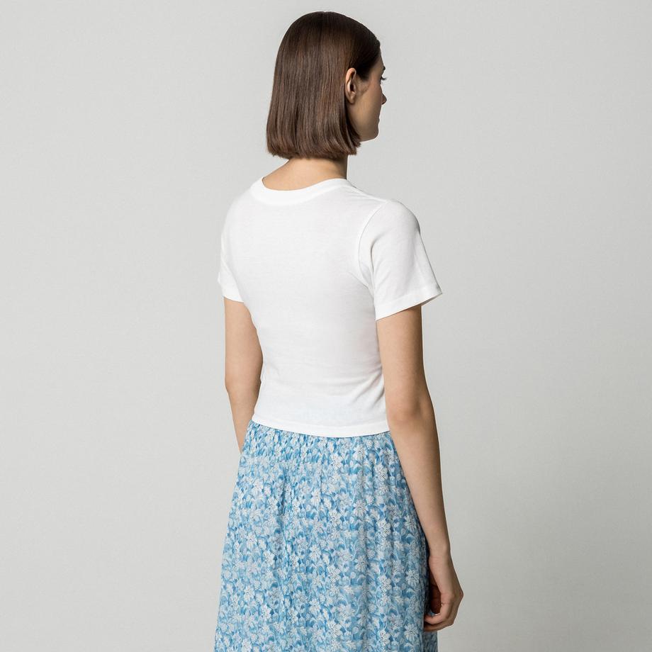 Manor Woman T-Shirt Girocollo Maniche Corte  