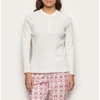 Yamamay Langarm Henley Shirt  