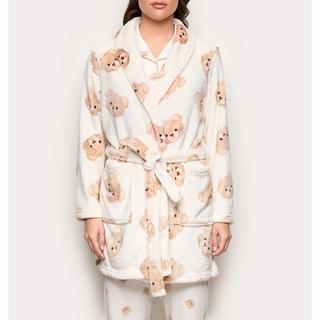 Yamamay Peignoir Imprimé Ours en Peluche  