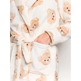Yamamay Peignoir Imprimé Ours en Peluche  