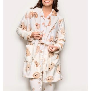 Yamamay Peignoir Imprimé Ours en Peluche  