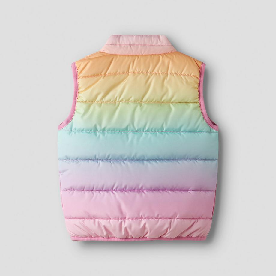 Name It Modern Fit Regenbogen Pufferweste  