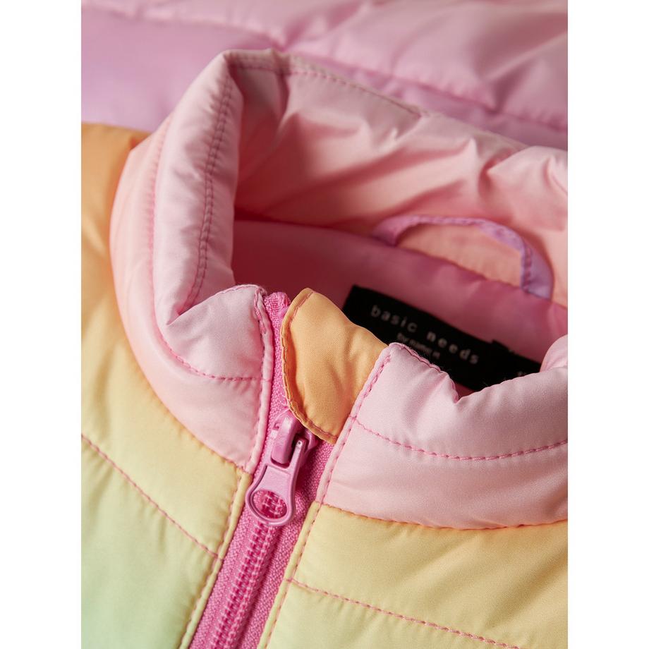 Name It Modern Fit Regenbogen Pufferweste  