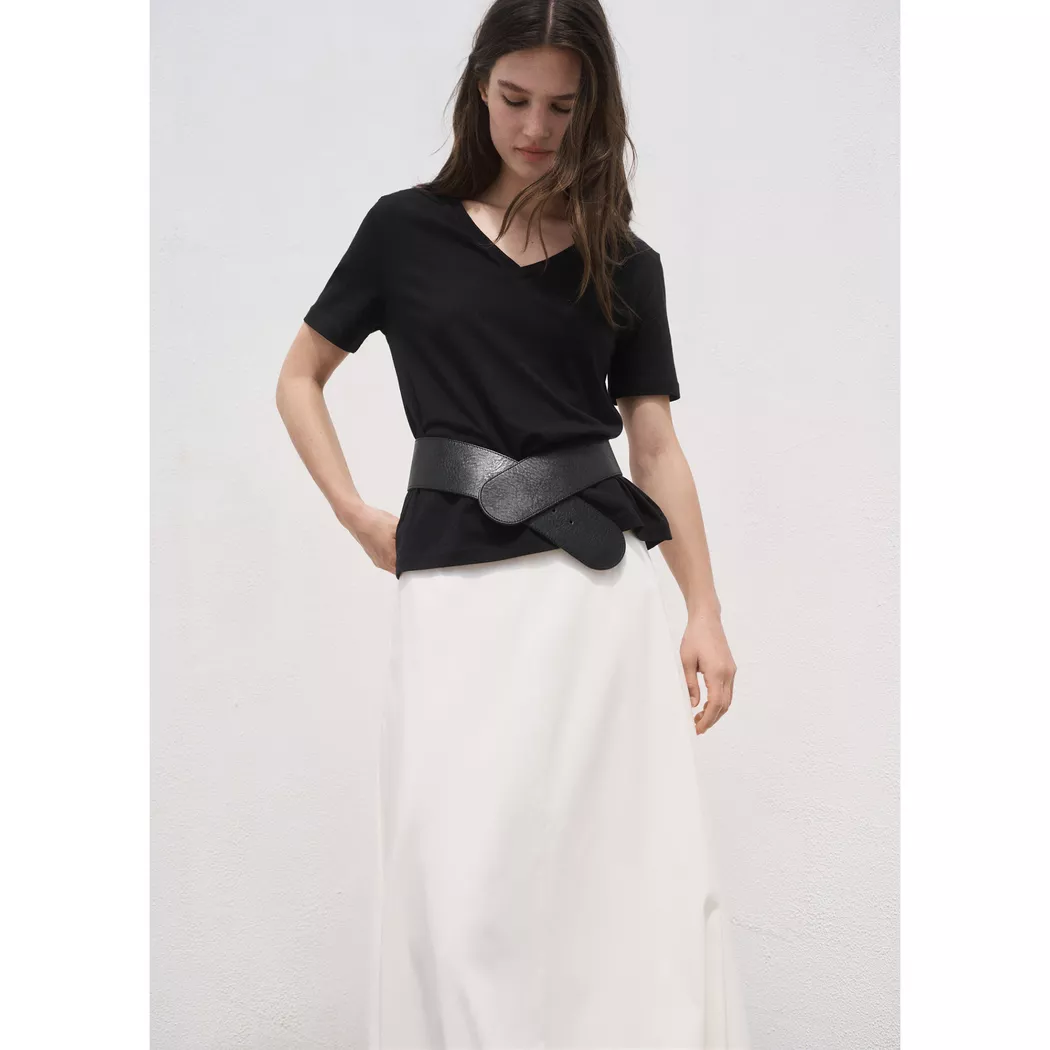 Mango - T-Shirt, für Damen, Black, Größe S 2