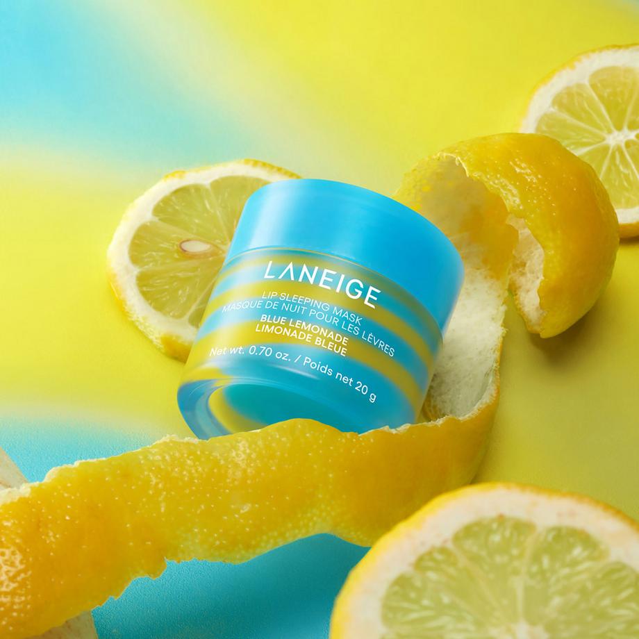 LANEIGE  Lip Sleeping Mask Blue Lemonade - Maschera Notte per le Labbra Edizione Limitata 