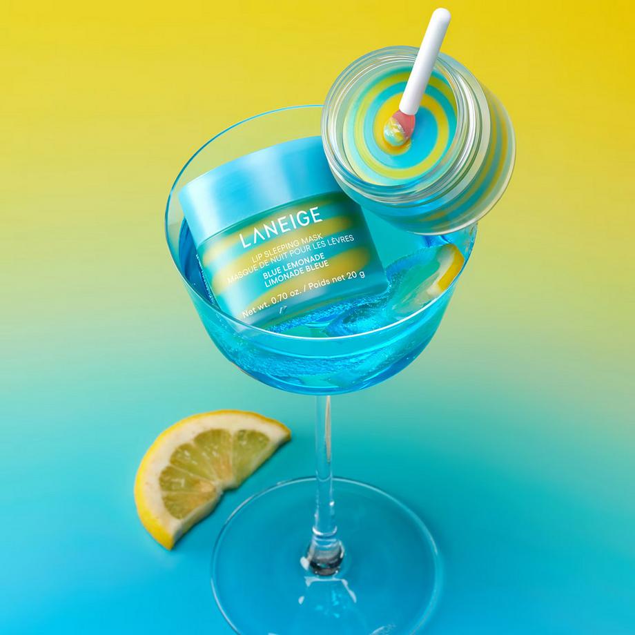 LANEIGE  Lip Sleeping Mask Blue Lemonade - Maschera Notte per le Labbra Edizione Limitata 