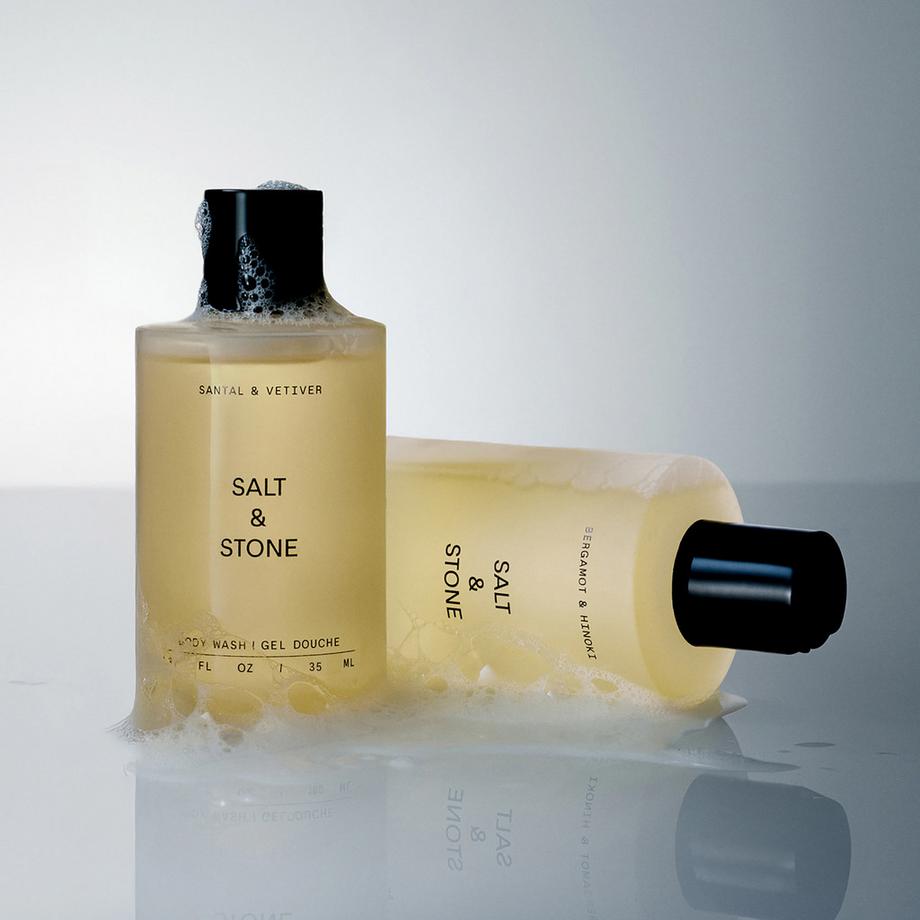 Salt & Stone  Mini Discovery Trio - Trio mini découverte Bergamote et Hinoki 