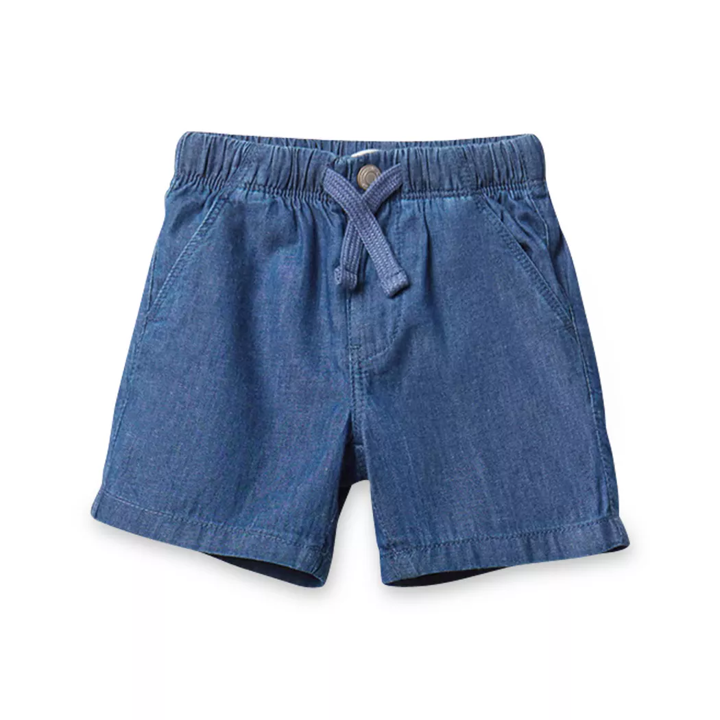 Sfera - Shorts, 6 Monate, Blau Denim Dunkel