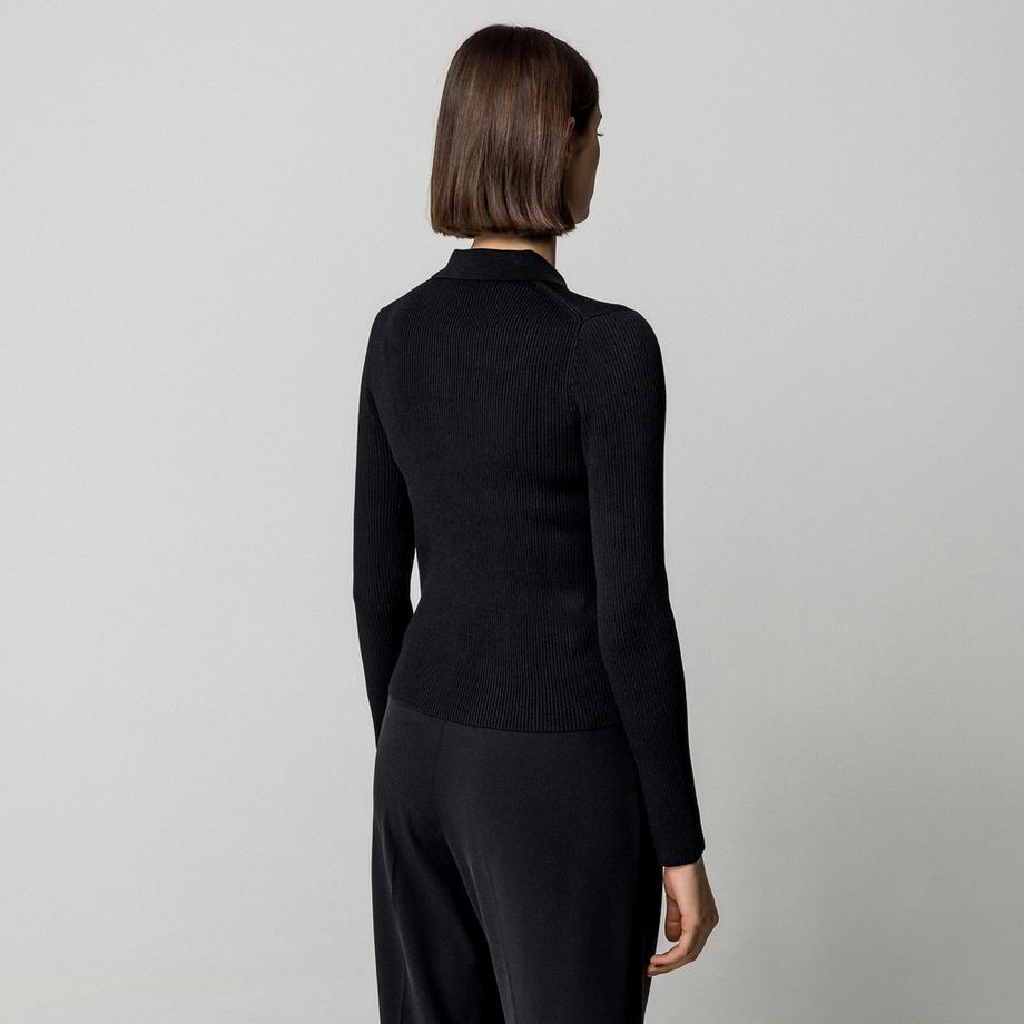 MICHAEL KORS Langarm Poloshirt  