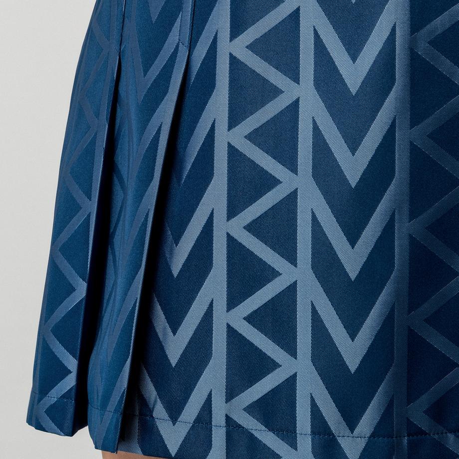 MICHAEL KORS Minigonna plissettata con motivo geometrico  