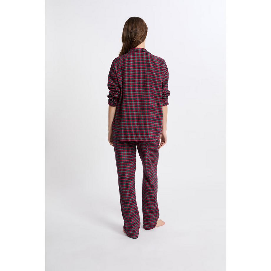 Etam Ensemble de pyjama à carreaux lot de 2  