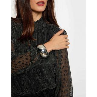 MORGAN T-shirt a collo alto a maniche lunghe  