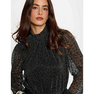 MORGAN T-shirt a collo alto a maniche lunghe  